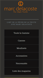 Mobile Screenshot of delacoste.fr